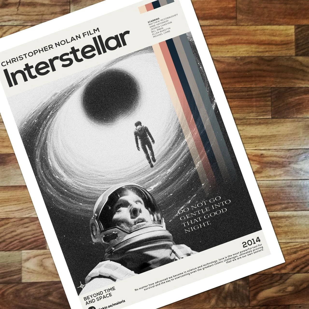Pôster de fan art do filme Interstellar – photo 5
